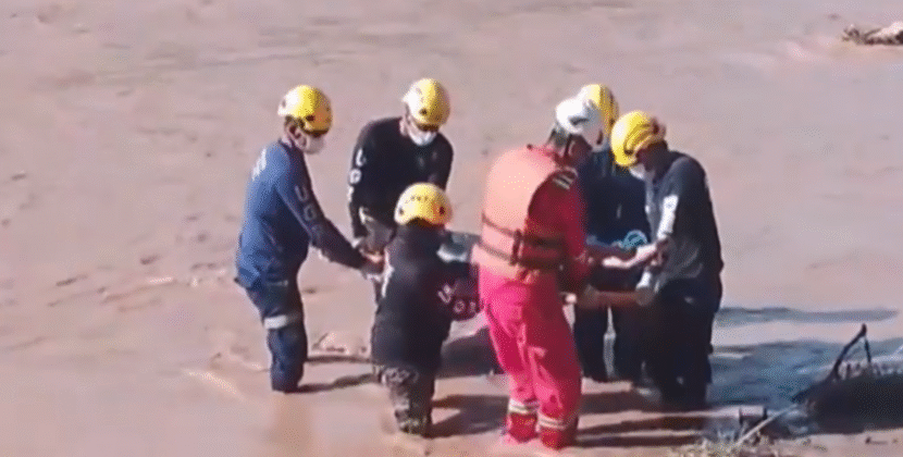 Hallan en río de La Paz cuerpo de mujer reportada como desaparecida