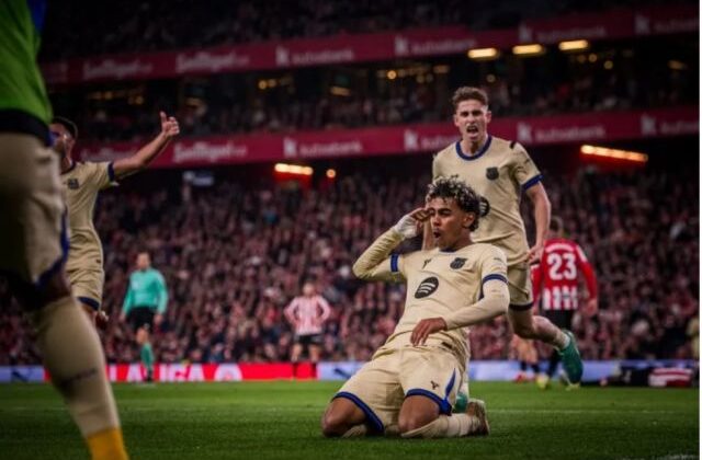 Lamine anota golazo de récord y impulsa triunfo en partido local