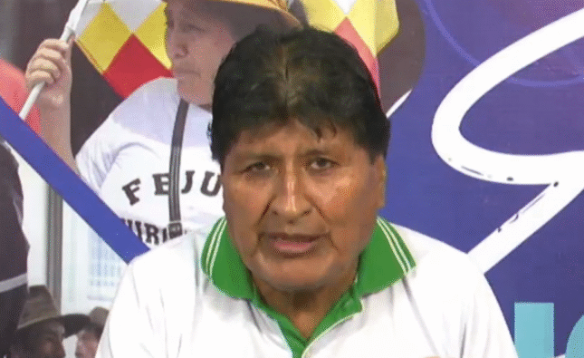 Evo cuestiona en Bolivia anuncio de coalición militar de Trump y advierte sobre paz
