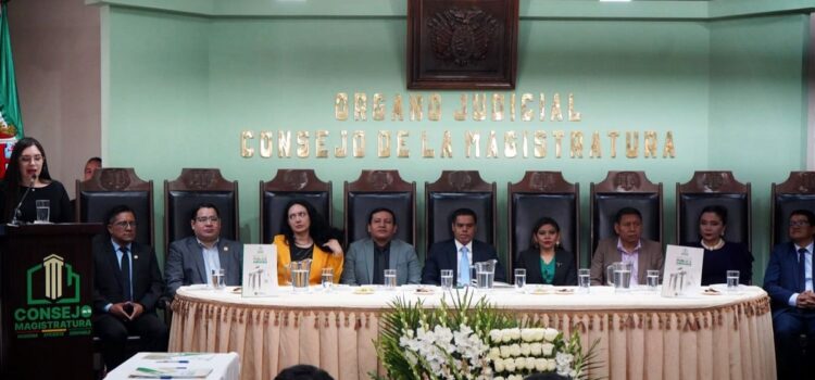 Fiscal General participa en rendición de cuentas del Consejo de la Magistratura en La Paz
