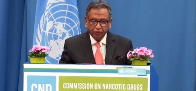 Bolivia en Viena advierte sobre aumento de drogas sintéticas y crimen empresarial