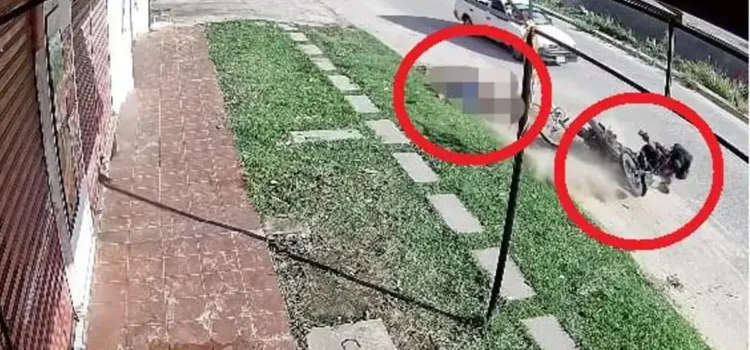 Policía de La Paz busca motociclista que atropelló a ciclista herido que requiere cirugía