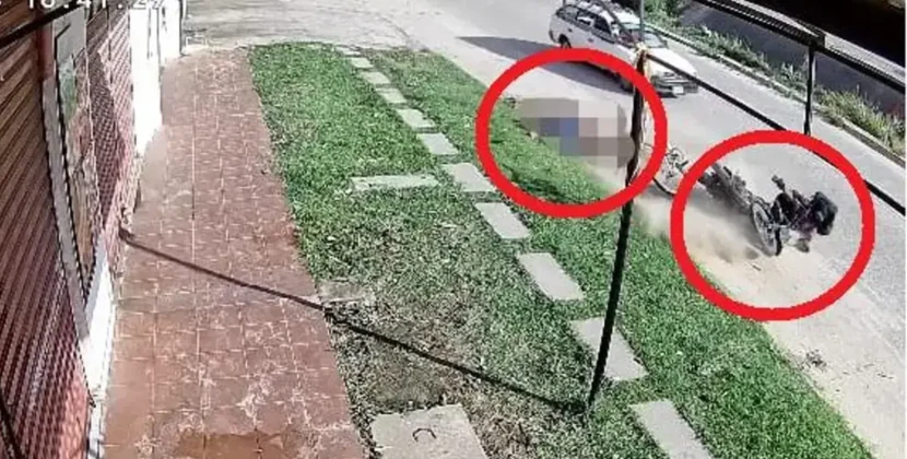 Policía de La Paz busca motociclista que atropelló a ciclista herido que requiere cirugía