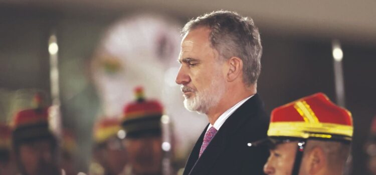 Rey Felipe VI regresa a Bolivia para reactivar nexos con Europa tras seis años