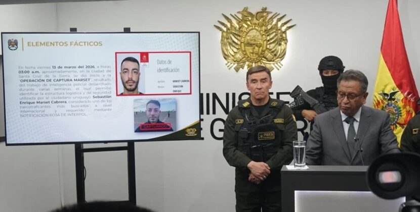 Ministro Oviedo confirma nuevas aprehensiones en caso Marset en La Paz