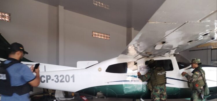Policía de Warnes impulsa operativo Marset y secuestra once avionetas