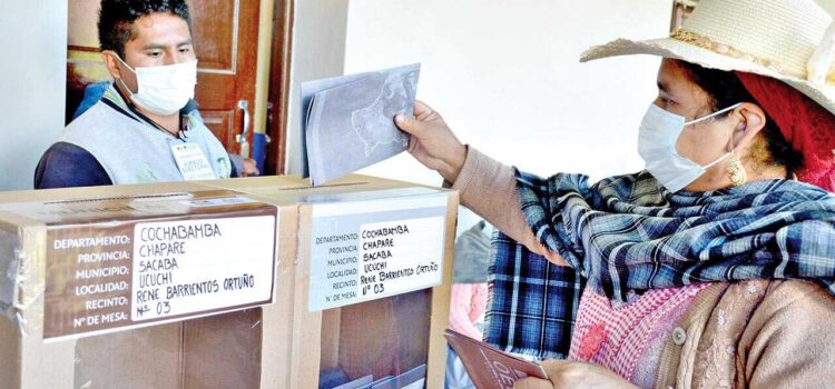 Cochabamba impulsa elecciones con 389 autoridades y dos papeletas cinco votos