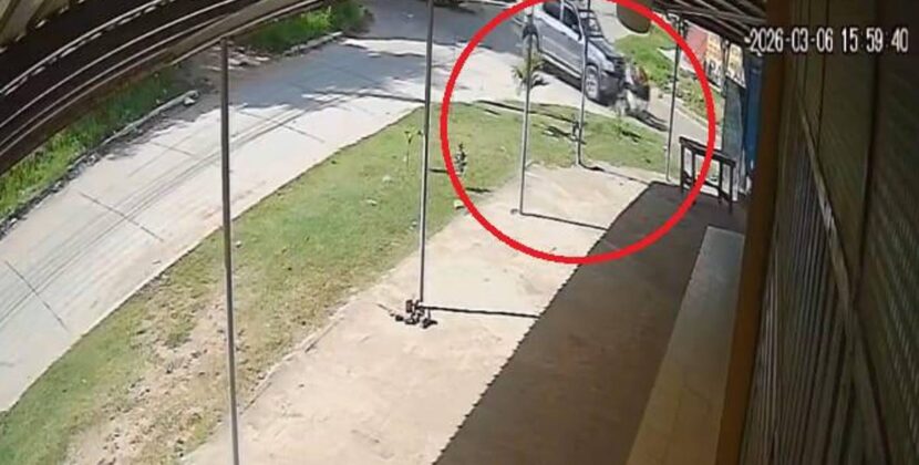 Cámara revela atropello de motociclista en avenida principal de La Paz