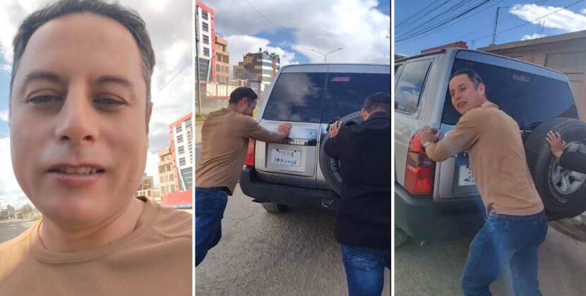 Lara confirma que vehículo oficial falla por mala calidad de gasolina en La Paz