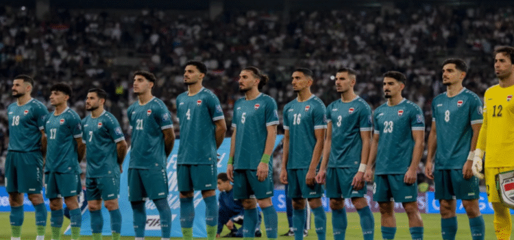 Irak anuncia lista oficial para repechaje mundialista con 23 jugadores convocados