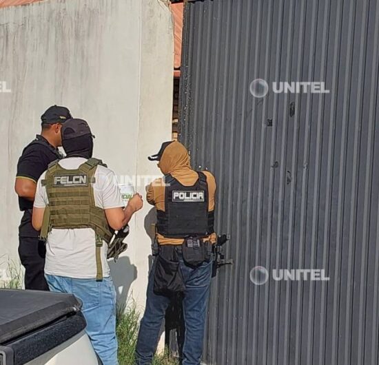 Policía allana aeródromo en Cotoca y dos inmuebles en Urubó por caso Marset