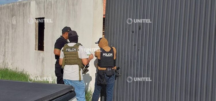 Policía allana aeródromo en Cotoca y dos inmuebles en Urubó por caso Marset