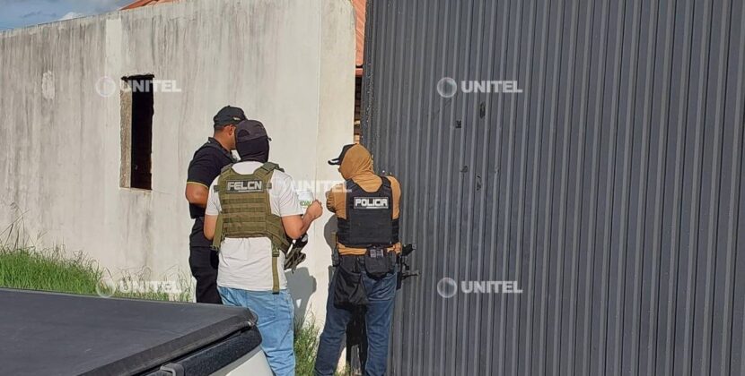 Policía allana aeródromo en Cotoca y dos inmuebles en Urubó por caso Marset