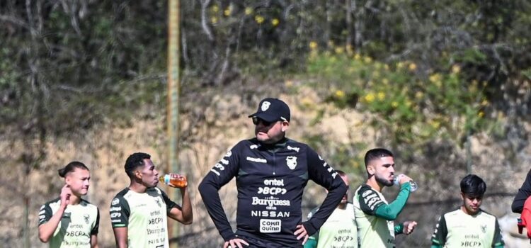 Bolivia impulsa recuperación muscular a una semana del partido contra Surinam