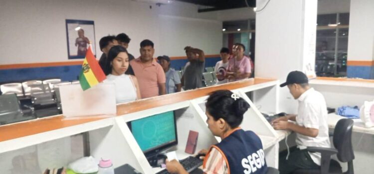 Segip habilita atención extraordinaria este sábado para trámites en La Paz