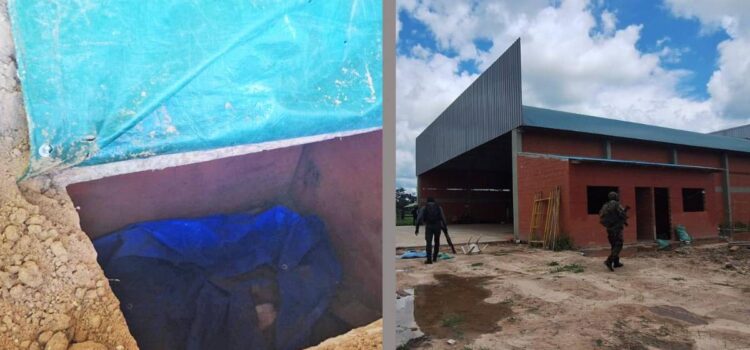 Policía revela caletas y pista clandestina en predio de centro de Marset en Santa Cruz