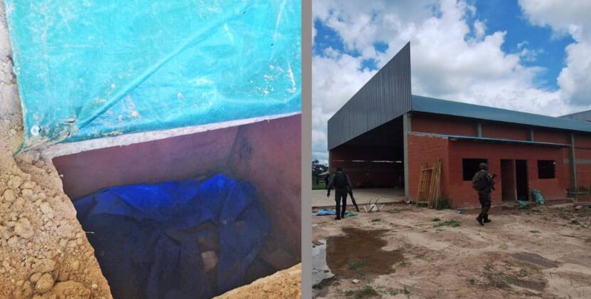 Policía revela caletas y pista clandestina en predio de centro de Marset en Santa Cruz