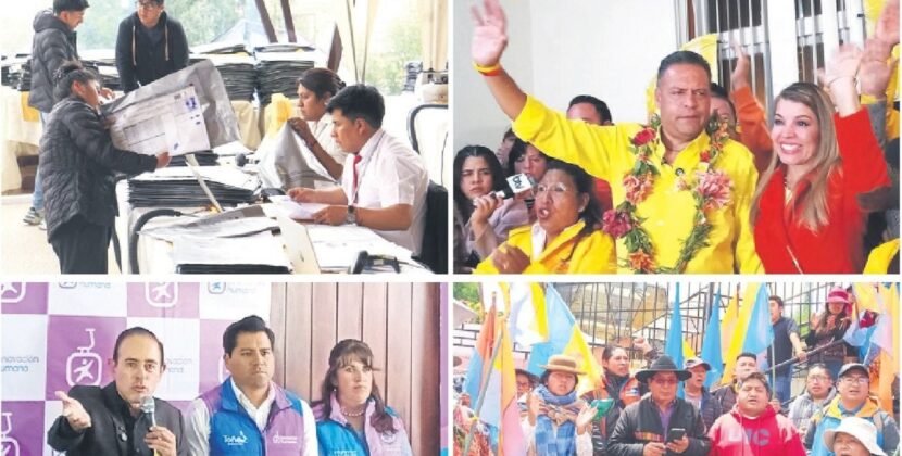 Frentes en La Paz advierten y esperan cómputo final tras triunfo parcial de Revilla
