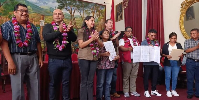 La alcaldía entrega 187 planimetrías y supera cifra de Torres Terzo