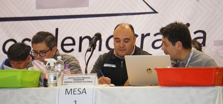 TSE advierte que sin cómputos concluidos no convoca segunda vuelta en seis departamentos