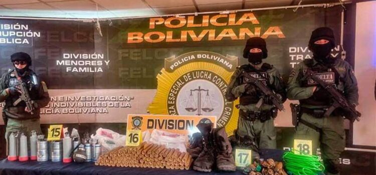 Tribunal de Los Yungas dicta detención domiciliaria para 24 acusados de armas y dinamita