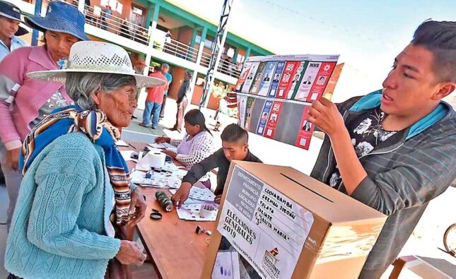 TSE anuncia debate para balotaje en Bolivia el 12 de abril