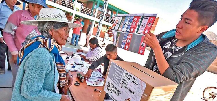 TSE anuncia debate para balotaje en Bolivia el 12 de abril