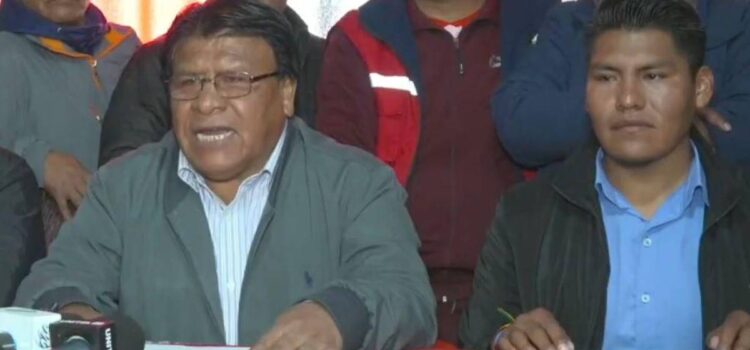 Choferes de El Alto exigen segunda vuelta para gobernador de La Paz