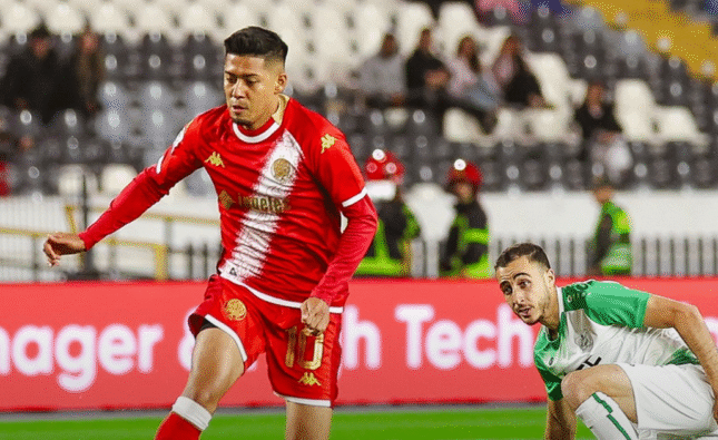 Ramiro Vaca marca en empate de Wydad AC ante Difaa El Jadidi