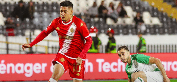 Ramiro Vaca marca en empate de Wydad AC ante Difaa El Jadidi