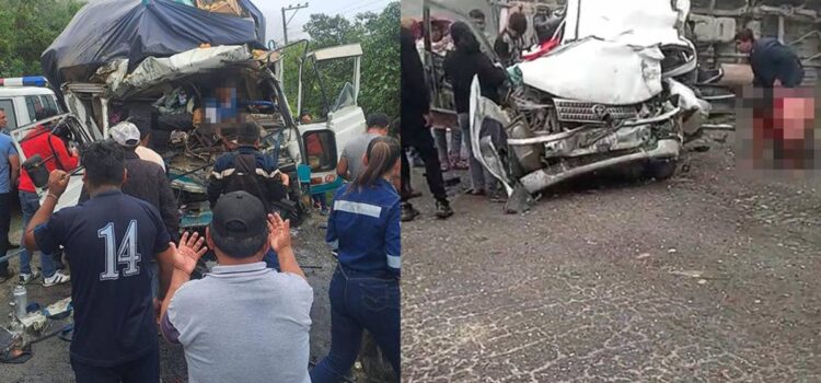 Camión pierde control y provoca choque múltiple en carretera Cochabamba-Santa Cruz