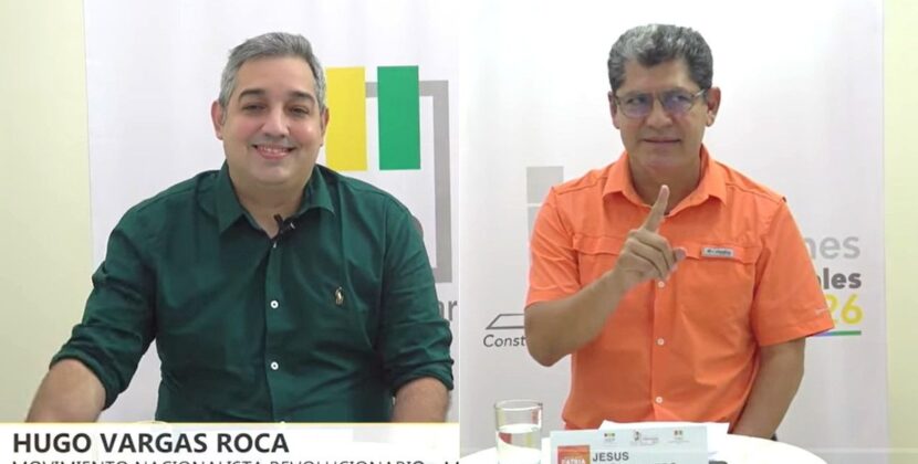 Vargas y Egüez llaman a votar el 19 de abril por un Beni con desarrollo y cero corrupción