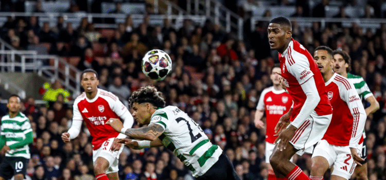 Arsenal avanza a semifinales de Champions tras eliminar al Sporting con gol de Havertz en la ida
