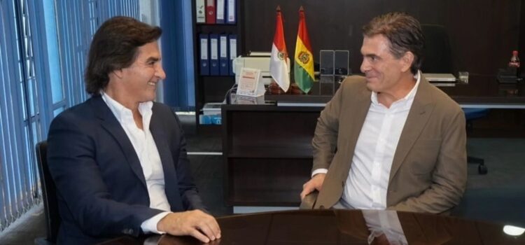 Presidente Paz y alcalde Saavedra acuerdan colaboración para impulsar proyectos en Santa Cruz y Bolivia