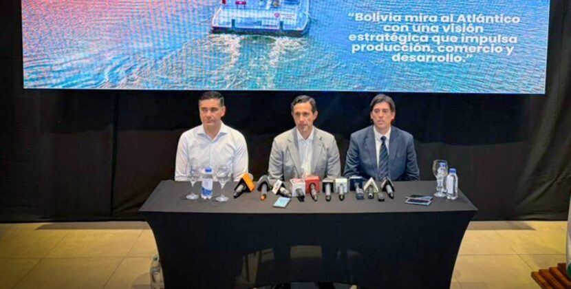 Bolivia avanza en acuerdos con Brasil y Paraguay para concesión de hidrovía en Puerto Busch