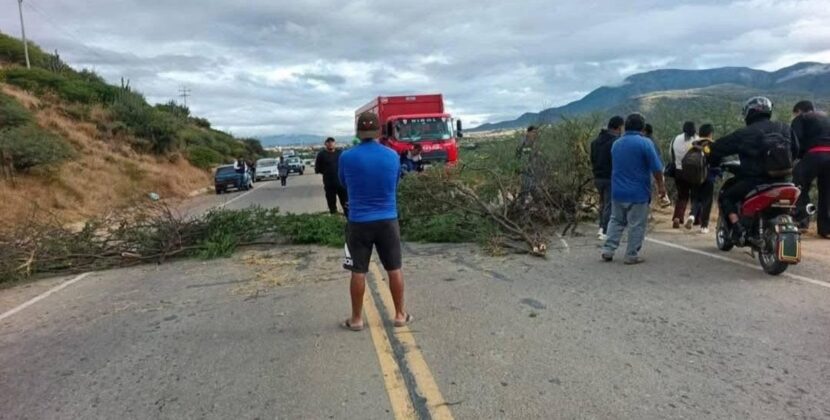 Paro indefinido en Tarija corta acceso a buses y camiones por demandas de carreteras y gasolina.