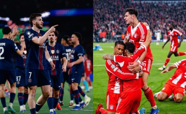 PSG y Bayern de Múnich se enfrentan en la semifinal de la Champions en un duelo clave por el favoritismo al título