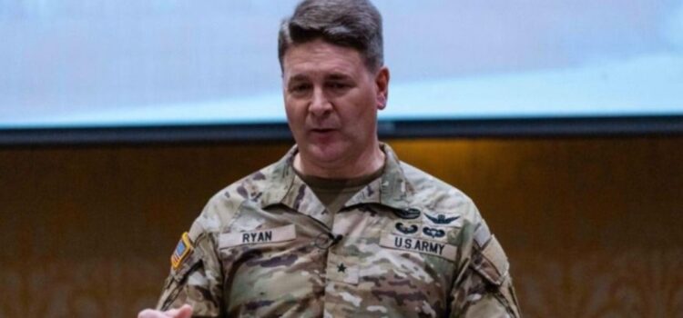 Mayor general Philip J. Ryan, comandante del Ejército Sur de EE.UU., se reúne con autoridades bolivianas