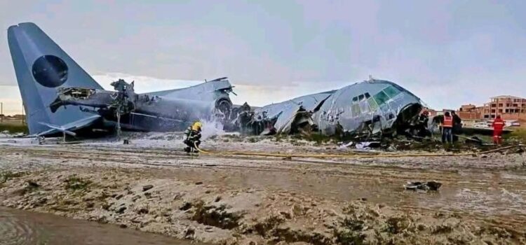 Aprehenden al piloto del Hércules C-130 por la tragedia en El Alto que dejó 23 muertos