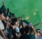 Federación Boliviana de Fútbol sanciona a Oriente Petrolero por lanzamiento de objetos y bengalas en el Tahuichi
