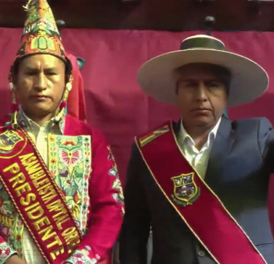 Édgar Sánchez asume como gobernador de Oruro para la gestión 2026-2031