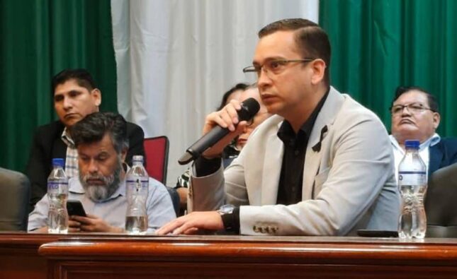 Presidente del TSJ lleva preocupación por violencia en Bolivia ante la Unión Europea y la ONU
