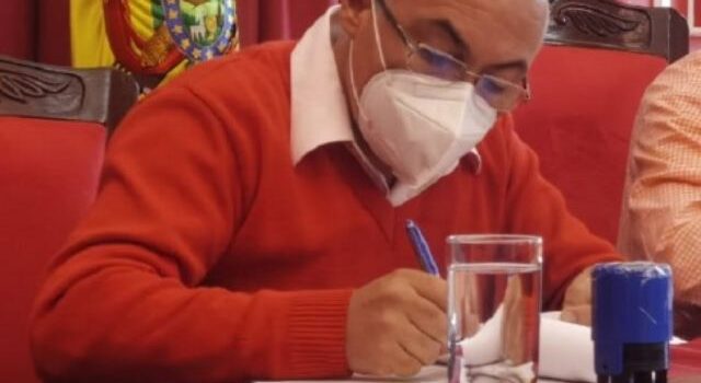 Hugo Alexander Vladislavic, nuevo secretario de Obras Públicas en la gestión de María René Soruco