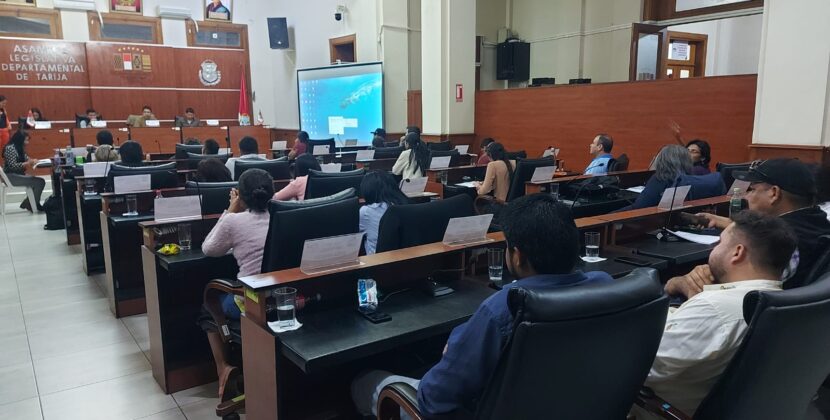 Asamblea Departamental de Tarija posterga sesión para evitar empantanamiento en conformación de directiva