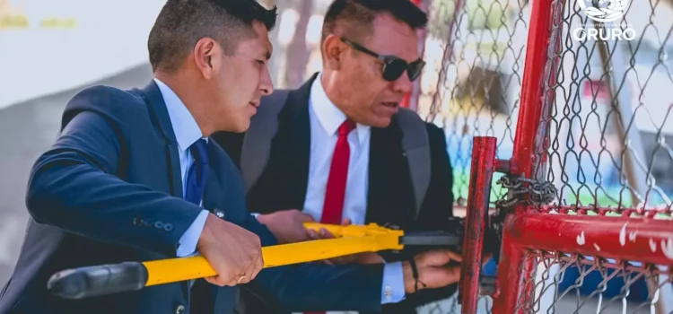 Alcalde de Oruro, Iván Quispe, libera canchas y parques municipales para acceso gratuito