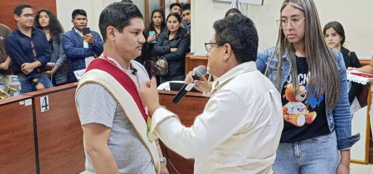 Álbaro Ojeda, de “Patria”, es elegido presidente de la Asamblea Legislativa Departamental de Tarija tras semana de tensión