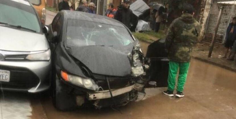 Enfermera muere en choque frontal en la avenida Soberanía Nacional, Santa Cruz