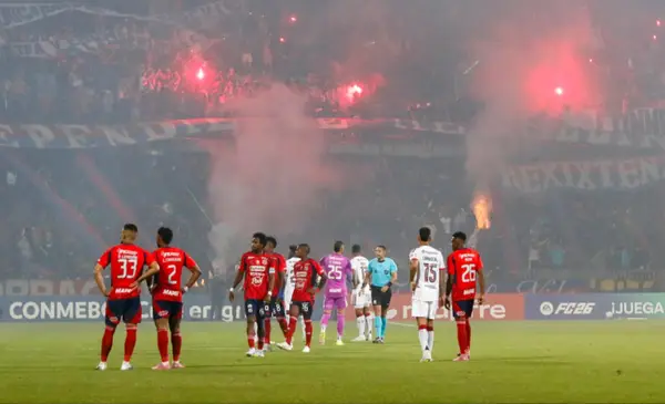 Conmebol cancela el partido entre Independiente Medellín y Flamengo por desmanes en el Atanasio Girardot