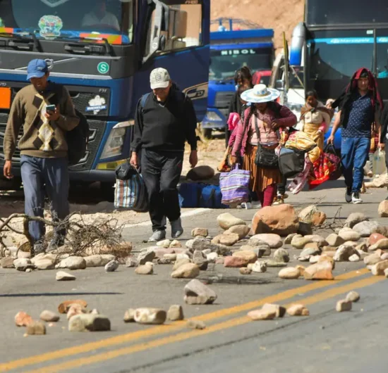 Estados Unidos advierte sobre protestas y delitos en Bolivia que afectan la seguridad de sus ciudadanos