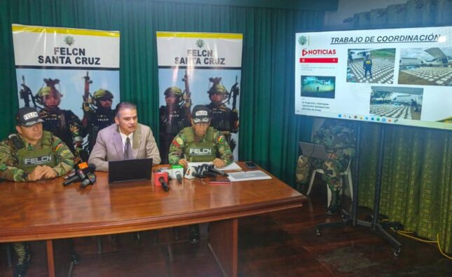Bolivia, Argentina y la DEA desarticulan ruta aérea de 400 kilos de cocaína vinculada a “Pepa”